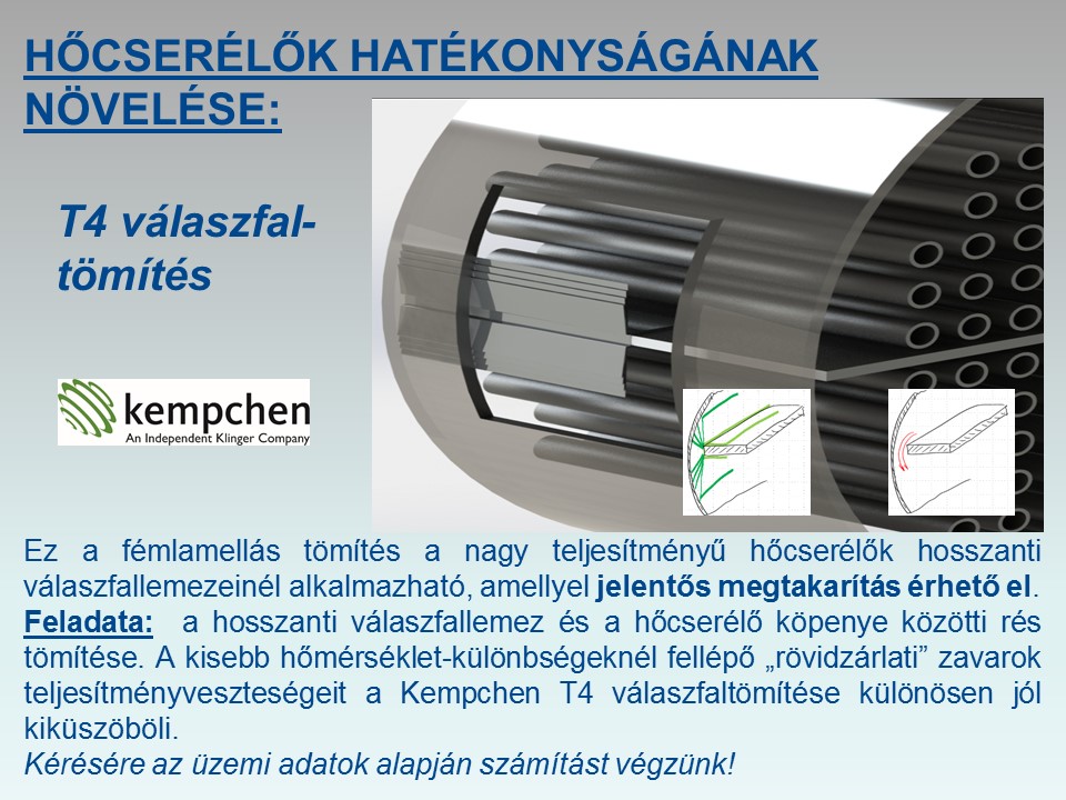 Tömítés hőcserélőkhöz
