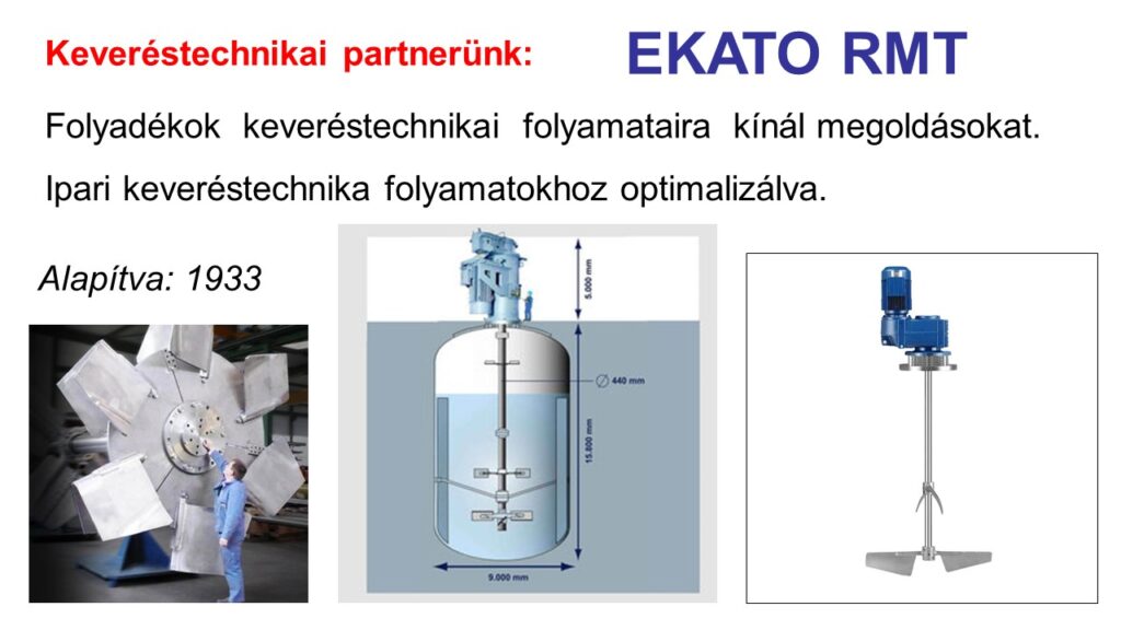EKATO RMT ipari keveréstechnika