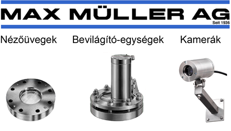 MAX MÜLLER nézőüvegek, bevilágítók, kamerák