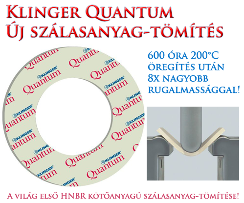 KLINGER QUANTUM szálasanyag tömítés